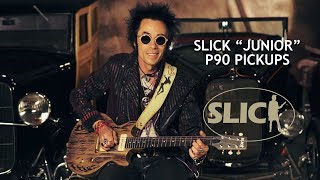 Video thumbnail for SLICK Pickups: "Junior" P90 Set by GuitarfetishTV