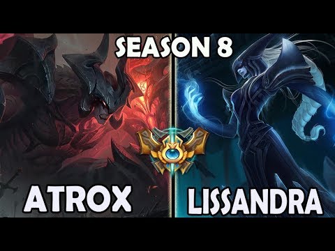 SKT FAKER plays Aatrox vs Lissandra - Ranked Challenger Korea