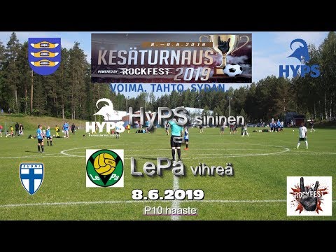 Rockfest 2019 HyPS sininen vs LePa vihreä