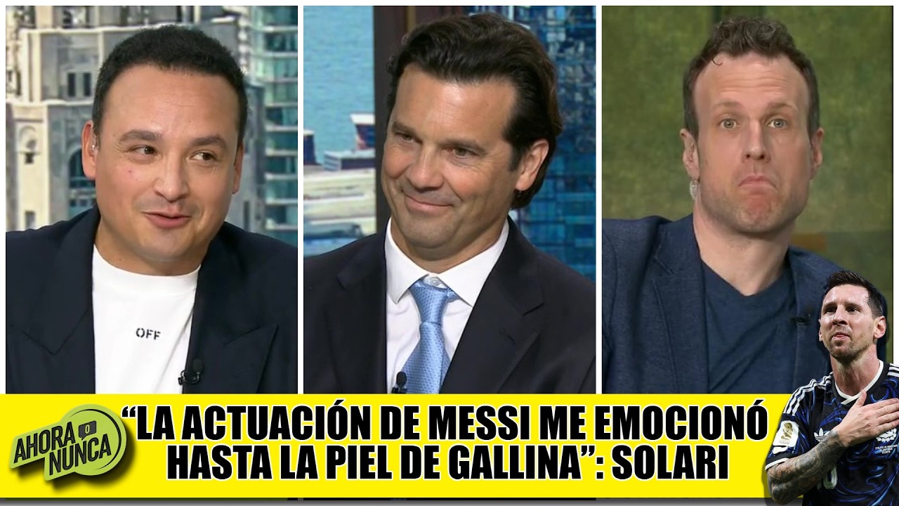 IMPERDIBLE Solari REVIVE cómo sufrió el CARDÍACO pase a la final de ARGENTINA | Ahora o Nunca