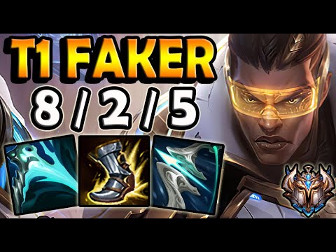 T1 Faker LUCIAN MID vs CAMILLE - Patch 11.1 Ranked Korea ✅