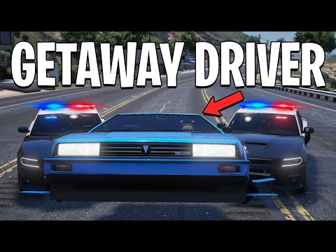 I Became A Getaway Driver In A Flying Car on GTA 5 RP
