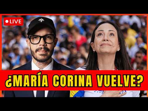 🔴 EN VIVO | VENEZUELA: WASHINGTON REACCIONA ANTE LA GENTE ¿MARÍA CORINA MACHADO VUELVE?