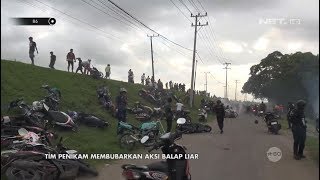 Download lagu Aksi Tim Penikam Bubarkan Balap Liar, Ratusan Motor Berhamburan - 86 mp3