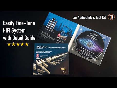 Best HiFi Tweak You'll Ever Do, IsoTek Audio System Set-Up Disc