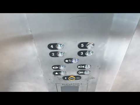 ThyssenKrupp Glass Hydraulic Elevator at Caribbean Beach Resort Parking Garage, Myrtle Beach, SC