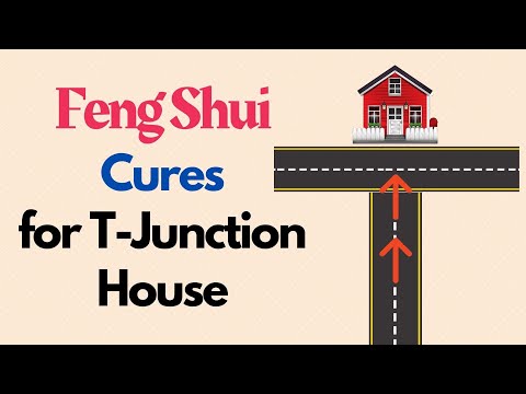 Is your house on a T-junction? 3 simple solutions to improve your house Feng Shui | How to Feng Shui