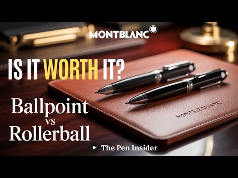 Ballpoint vs Rollerball — Which Montblanc Pen Is Actually Worth It?
