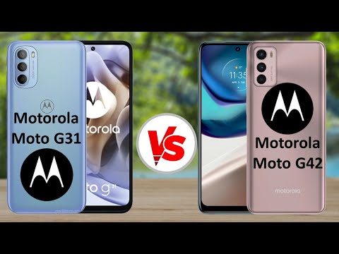 Motorola Moto G31 vs Motorola Moto G42
