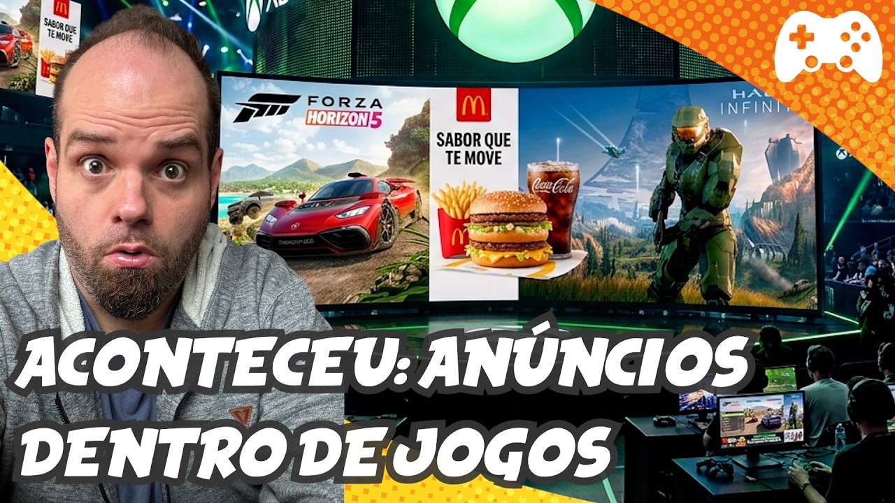 Aconteceu: Xbox com propagandas em jogos vêm aí