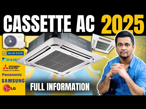 Cassette AC in 2025 | Cassette AC Buying Guide 2025 | Daikin Cassette AC | Mitsubishi AC | LG AC