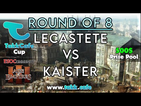 ESOC TakkCafe Cup - Lecastete vs Kaister - Ro8