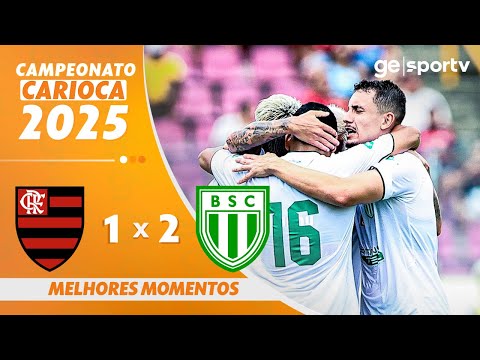 Gols e lances de Flamengo x Boavista