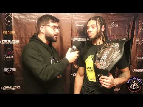 Fightstar Championship 20  Ruben Lindo  Post Fight Interview
