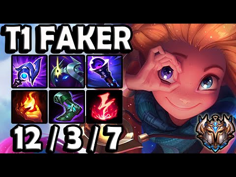 Faker ZOE vs Teddy JAYCE - Patch 10.25 Ranked Korea ✅