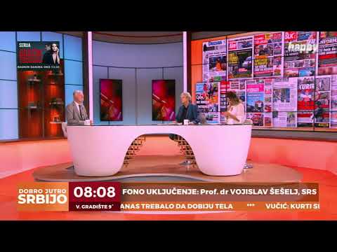 Dr Vojislav Šešelj -  telefonsko uključenje u Jutarnji program Happy TV (28.09.2023.)