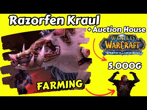 Razorfen Kraul: Schnelles Gold und epische Beute sammeln