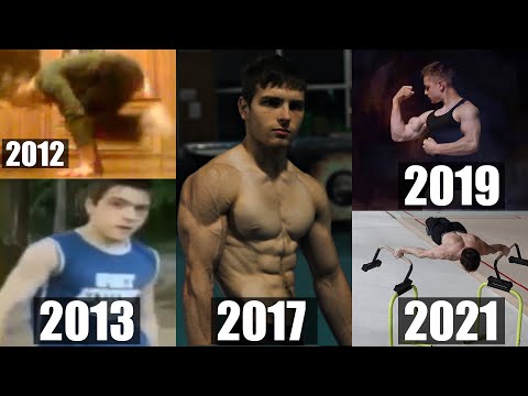 Epic 9 Year Calisthenics Evolution (2012 - 2021) - Viktor Kamenov