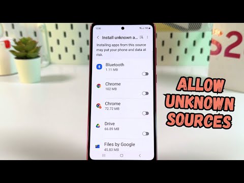 How to Allow Unknown Sources on Samsung Galaxy S20 FE