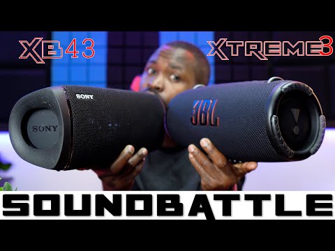 JBL Xtreme 3 VS Sony SRS XB43 | You Will Have To Listen Closely This Time Around | Binaural Audio