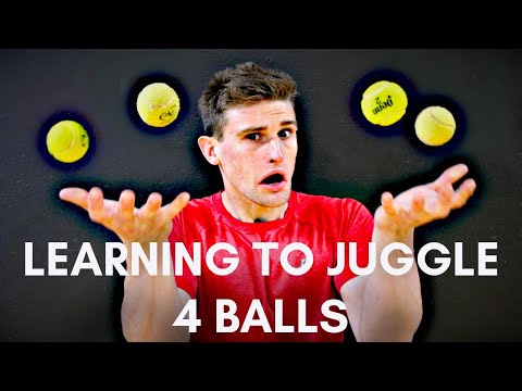Learning to Juggle 4 Balls
