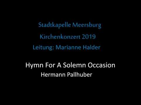 Hymn for a Solemn Occasion-Hermann Pallhuber