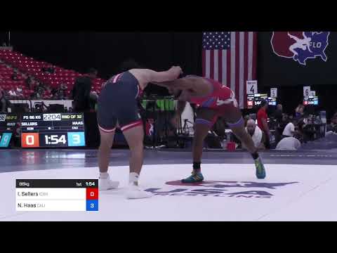 86 Kg Rnd Of 32 - Isaiah Sellers, Icon Wrestling Club Vs Nathan Haas, California 23b1