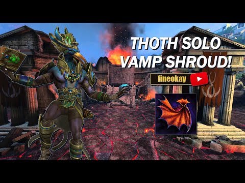 fineokay - Vamp Shroud is OP ON THOTH!! (THOTH SOLO)