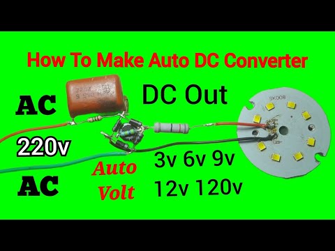 220 volt to 3/6/9/12/24/48/98/120/180 v. DC LED driver Circuit without Transformer-Multi Output