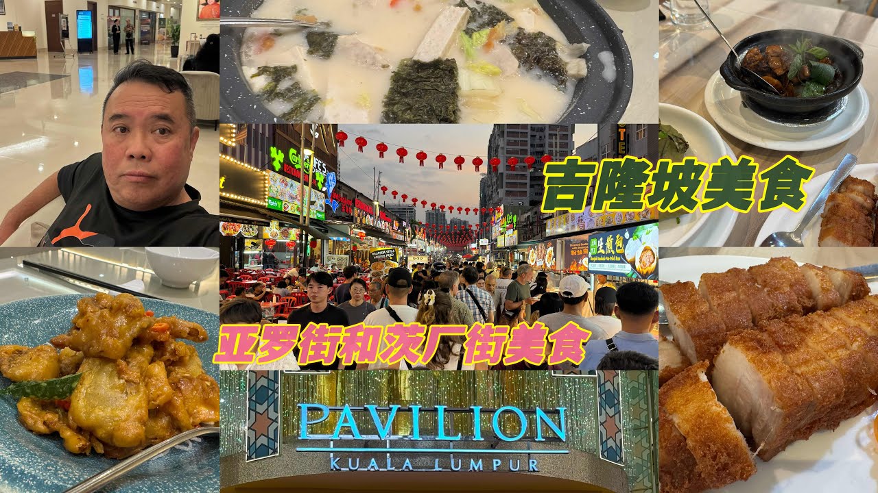 Jalan Alor and Petaling Street in Kuala Lumpur are both great food spots 🥳 worth checking out!