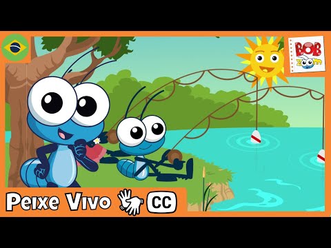[LIBRAS] Peixe Vivo | Bob Zoom | Vídeo Infantil Musical Oficial