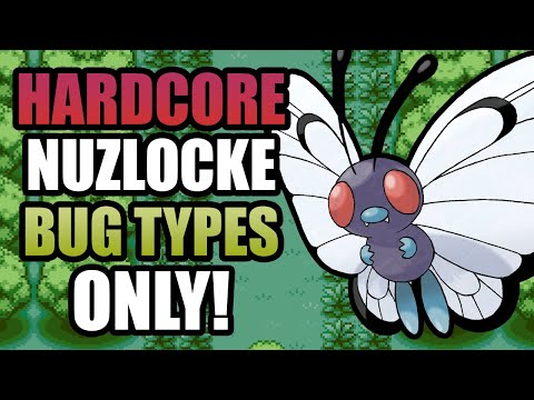 Pokémon FireRed Hardcore Nuzlocke - Bug Types Only! (No items, No overleveling)