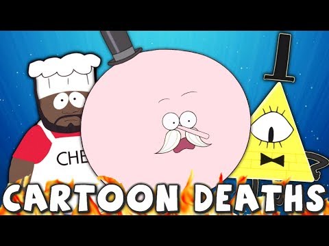 Top 10 INSANE Cartoon Character Deaths