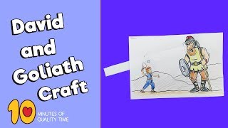 David and Goliath Craft   Bible Activities for Kid