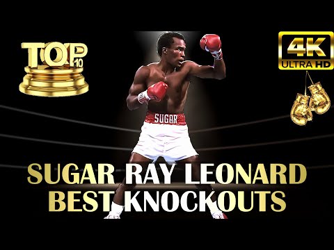 TOP 10 Sugar Ray Leonard Best Knockouts | Highlights Boxing Full HD