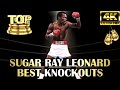 TOP 10 Sugar Ray Leonard Best Knockouts | Highlights Boxing Full HD