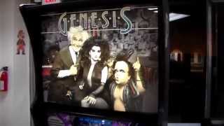 Gottlieb's Genesis Pinball Machine w/LED's, new ramps, This Thing Plays Bach!