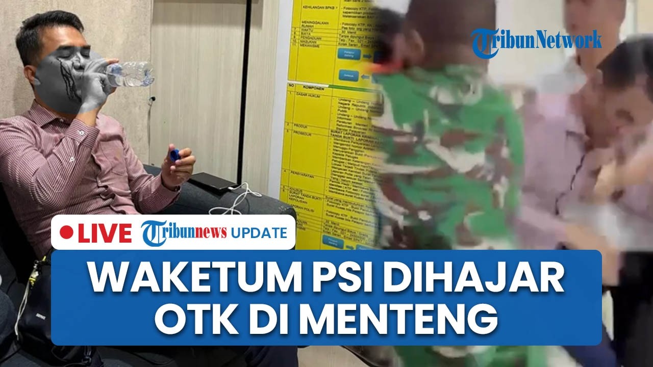 LIVE: Detik-detik Waketum PSI Bro Ron Dianiaya OTK di Menteng, Wajah Dipukul dan 2 Pria Ditangkap