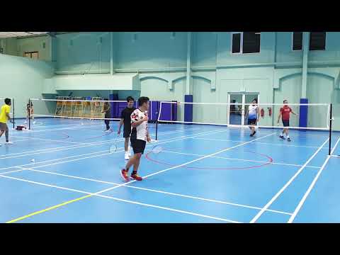 Solid Badminton Club Dubai | Paolo/Jayvee vs Dan/Jerico