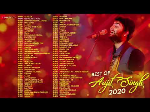 Best of Arijit Singh 2020 - 80 Super Hit Songs Jukebox - 6 hours non stop