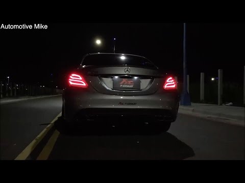 First Mercedes-AMG C63 (W205) with Fi Exhaust