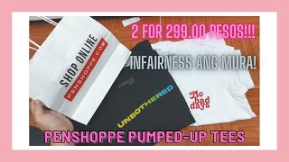 PENSHOPPE PUMPED-UP TEES MURANG QUALITY SHIRT COTTON SHIRT MALAMBOT MAGANDANG PANG REGALO GIFT IDEAS