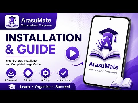 Arasumate Application Installation And Guide