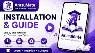 Arasumate Application - Installation and Guide 