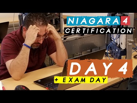 Niagara N4 Certification Training - Day 4 + Exam Day