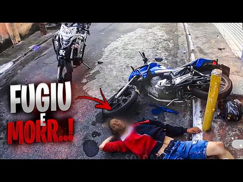 Os Melhores Enquadros 15 - FOI DAR FUGA NA ROCAM E MORR..!