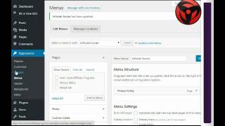 How to Add Custom Footer Menu in Wordpress