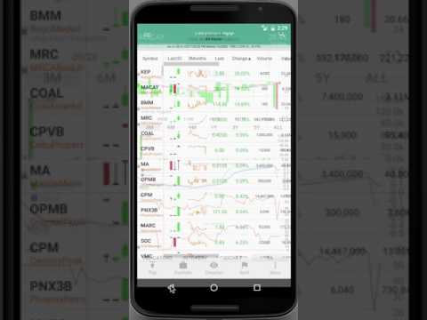 Tsupetot $.A.R icons meaning beside the Stock Symbol