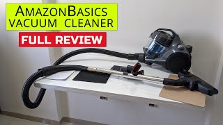 AmazonBasics Vacuum Cleaner | Full Review and Short Demo