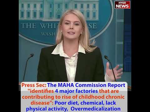Leavitt to Doocy: 'Not Just the President -- These Are Facts Now Being Revealed' on Biden Staffer Cover-Up; MAHA Report Four Factors: Poor Diet, Chemicals, Lack of Activity, Overmedicalization; AG Bondi on Israeli Embassy Staffer Killings: 'Prosecuted to Fullest Extent'